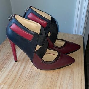 GX Gwen Stefani Aime high-heel booties, size 8